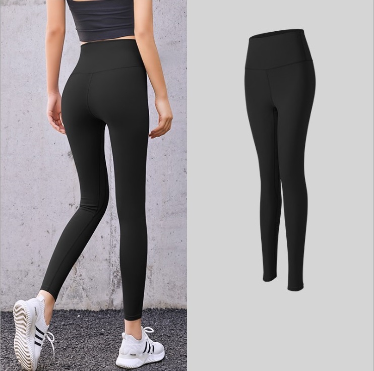 Bộ quần áo tập gym, yoga, aerobic Linda, Đồ tập gym 2 món, áo croptop ngắn tay có mút đệm và quần dài ôm body, tôn dáng