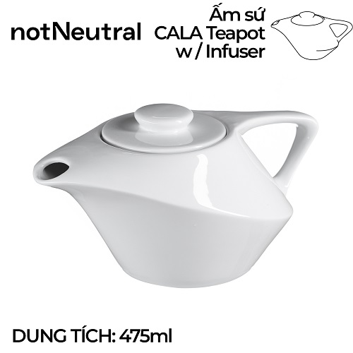 Ấm trà notNeutral Cala Teapot  475ml