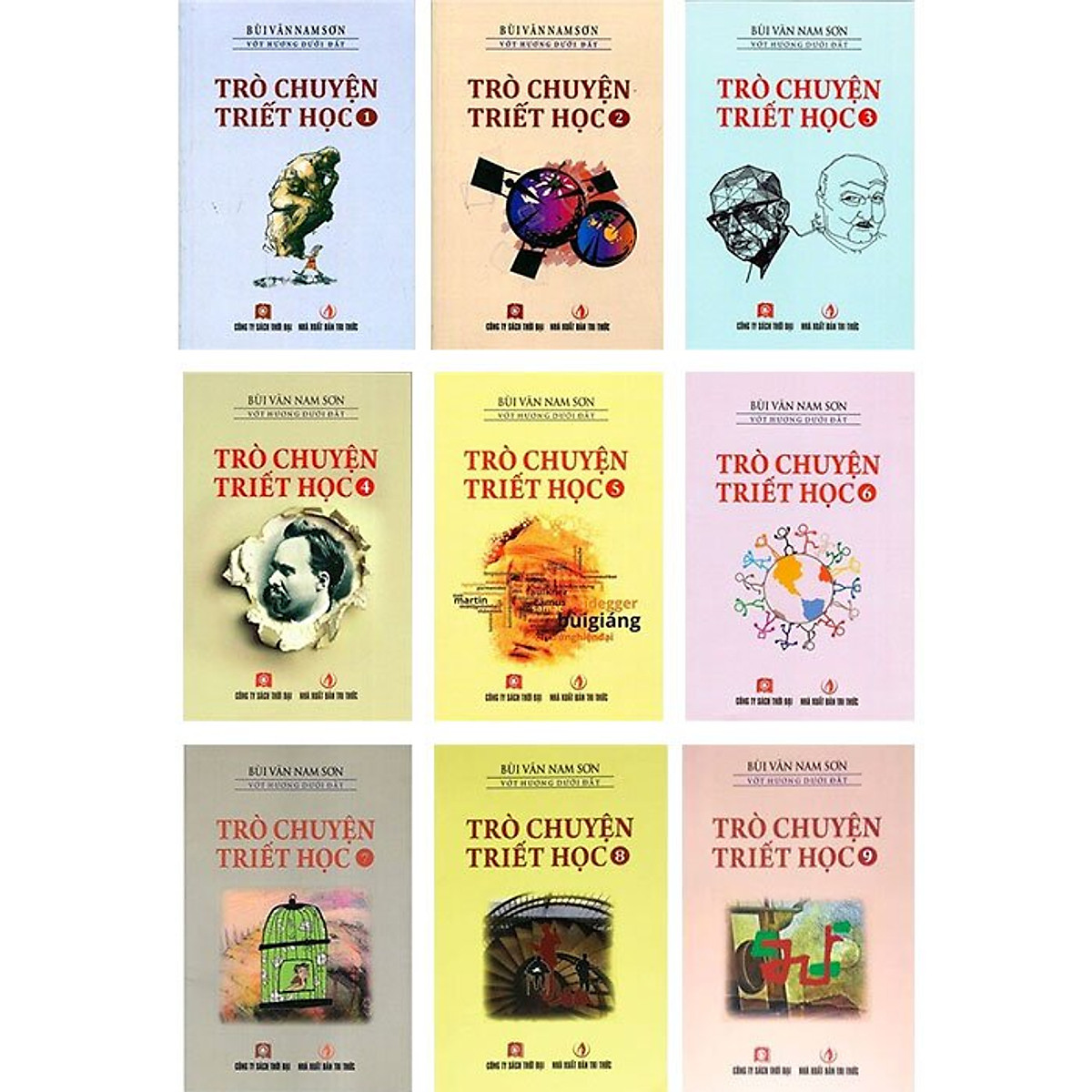 Trọn Bộ 09 Cuốn Trò Chuyện Triết Học