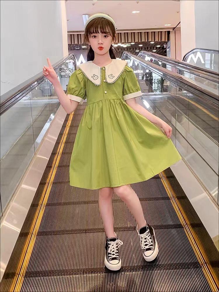 DIYIWEI Váy mùa hè cho bé gái 2023 Hàn Quốc Váy mùa hè cho trẻ em