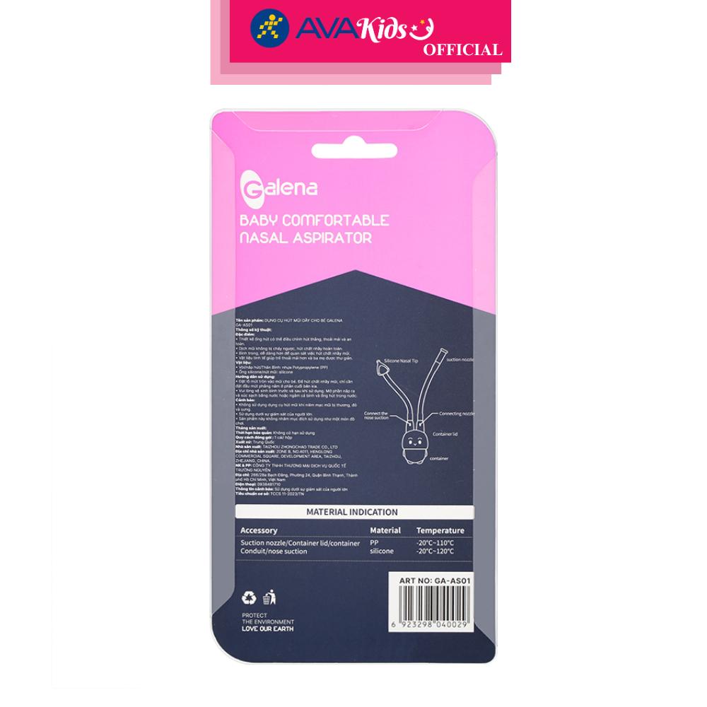 Dụng cụ hút mũi Galena GA-AS01 dạng dây - Hàng Chính Hãng