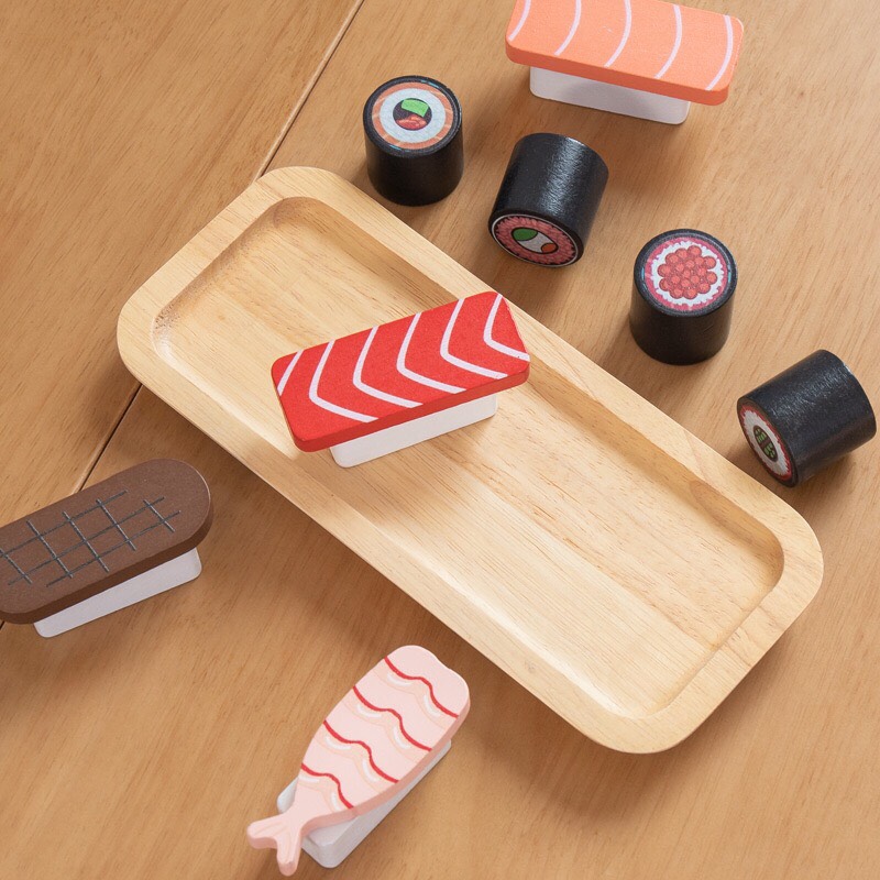 Set đồ chơi mô hình món Sushi, đồ chơi nhập vai nhà bếp cho bé