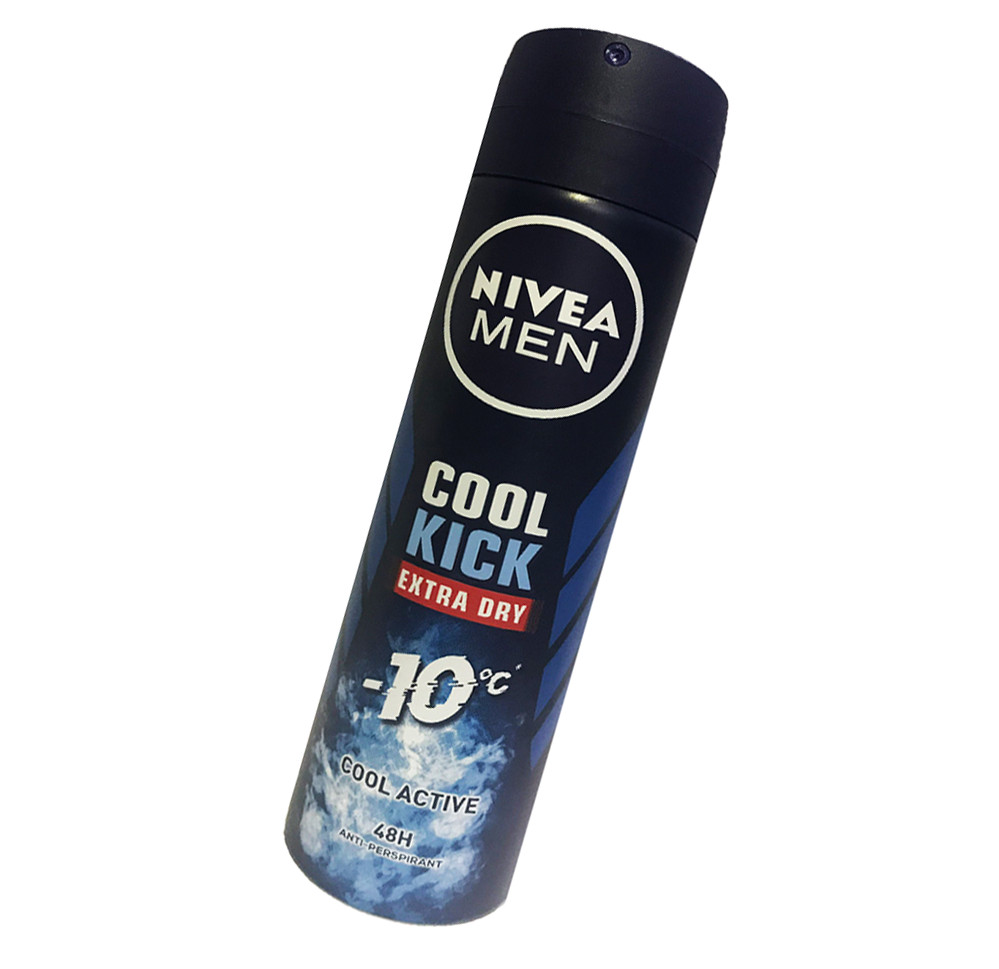 Xịt Khử mùi Nivea Men Cool Kich Extra Dry -Cool Active 150ml-Mẫu Mới