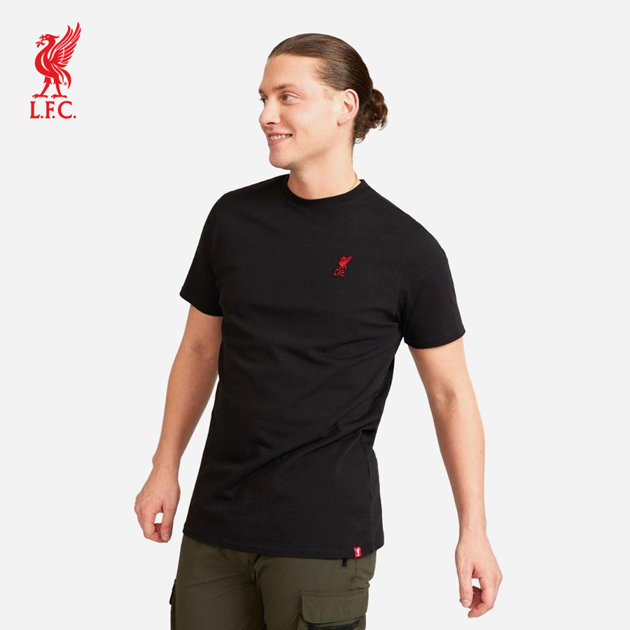 Áo thun tay ngắn thể thao nam Lfc Liverbird Emb - A21TR66