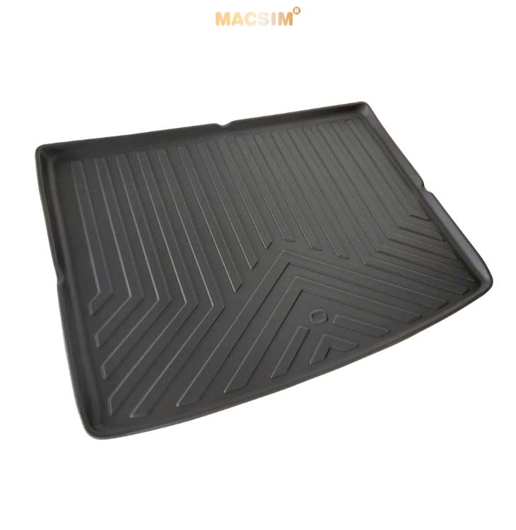 Thảm lót cốp xe ô tô tô sd4 MG4 2023 - Nhãn hiệu Macsim chất liệu nhựa TPE + silicon cao cấp màu đen