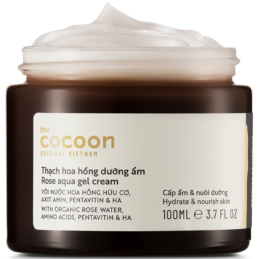 Thạch Hoa Hồng Dưỡng Ẩm Cocoon 100ml