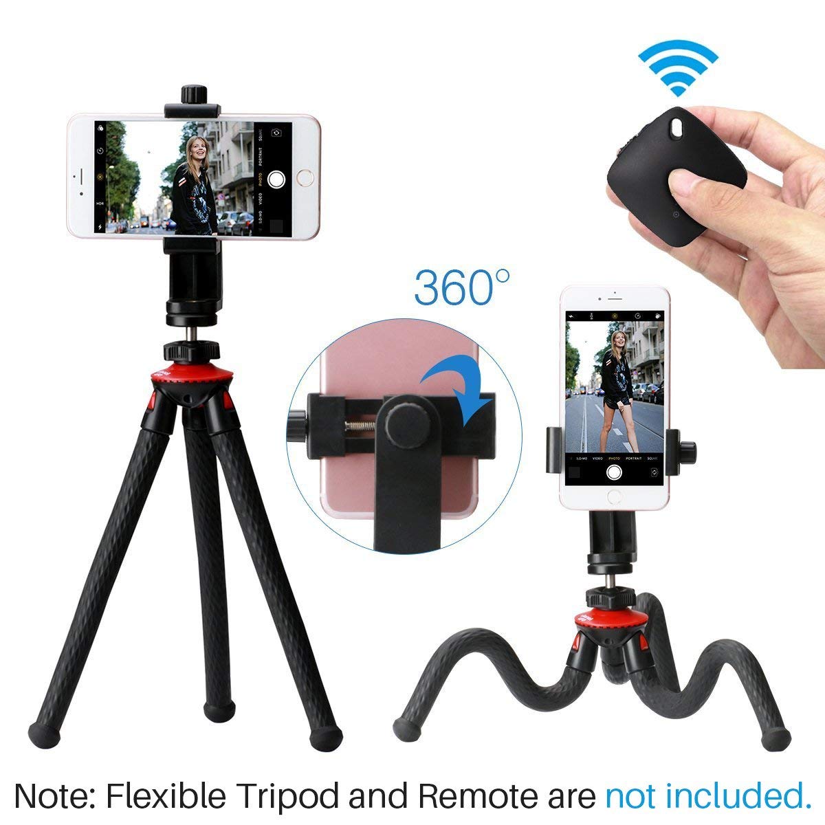 Giá Kẹp Điện Thoại 360 Độ Hỗ Trợ Quay Phim, Chụp Ảnh Cao Cấp Ulanzi Clipper Man - Hàng Nhập Khẩu