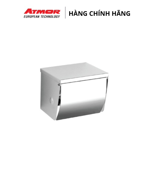 Hộp Đựng Giấy Vệ Sinh Inox Cao Cấp Gắn Tường ATMOR - 8081