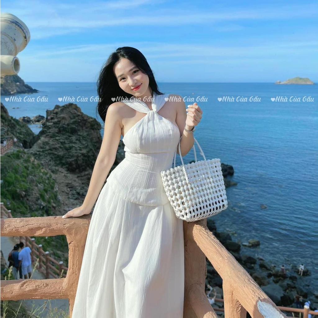 Túi trắng sợi nhựa cao cấp, dày dặn chụp ảnh bao xịn bao đẹp