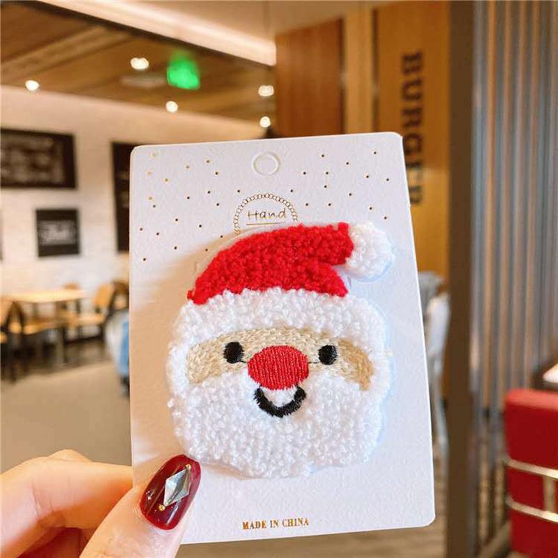 Kẹp Tóc Phong Cách Giáng Sinh Cho Bé Gái