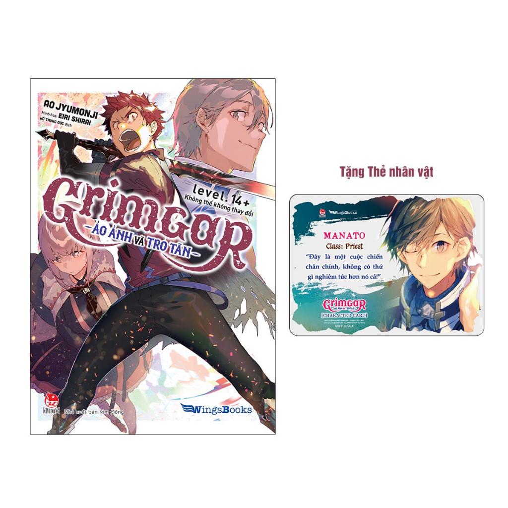 Sách - Boxset Grimgar - Ảo Ảnh Và Tro Tàn - Tập 14&amp; 14++ - Tặng 01 Thẻ Nhân Vật + 01  Mini Clearfile - NXB Kim Đồng