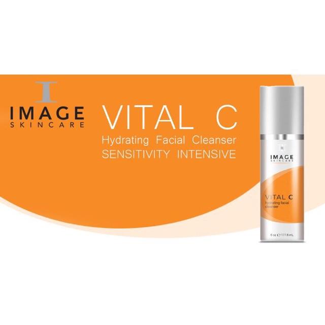 Sữa Rửa Mặt Dưỡng Ẩm Phục Hồi Da Image Skincare Vital C Hydrating Facial Cleanser 177ml