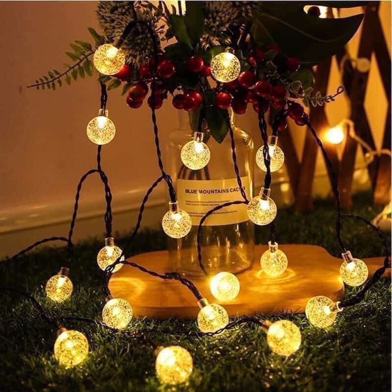 Dây Đèn Led Hình Ông Già Noel Trang Trí Giáng Sinh