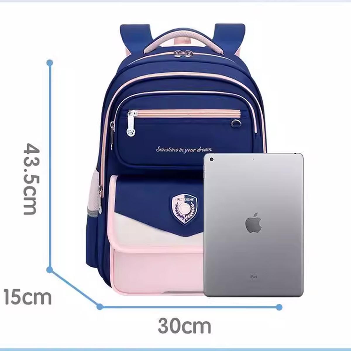 Ba Lô Chống Gù - Sun Eight 22339 - Màu Hồng Tím, Xanh Navy, Đỏ, Nâu, Xanh Lá