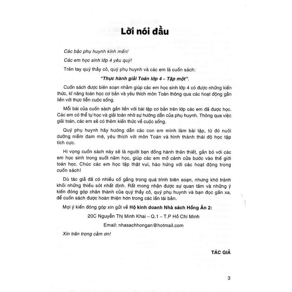 Sách - Thực Hành Giải Toán Lớp 4 Tập 1