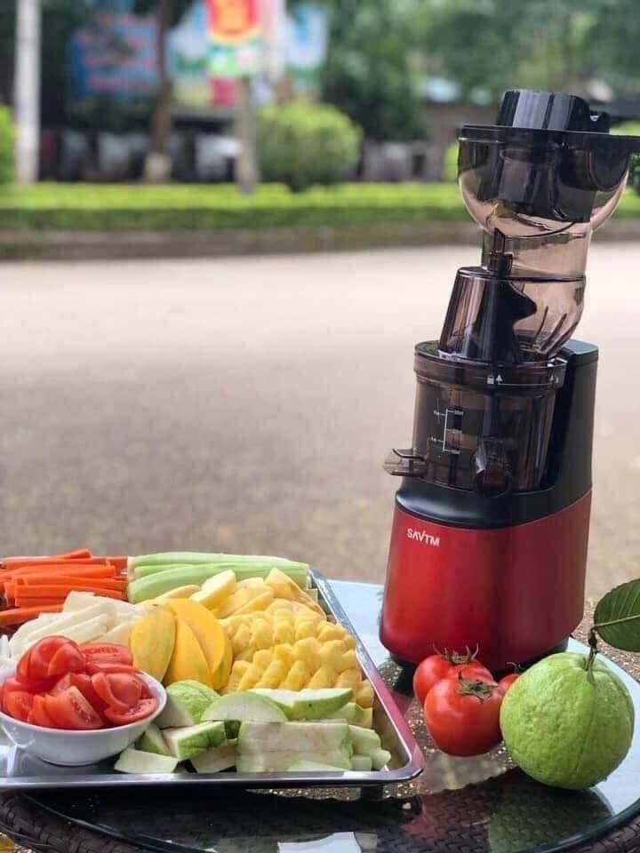 Máy Ép Hoa Quả Rau Củ Tốc Độ Chậm SAVTM JE-35 cỡ lớn ép cả quả giữ nguyên chất dinh dưỡng