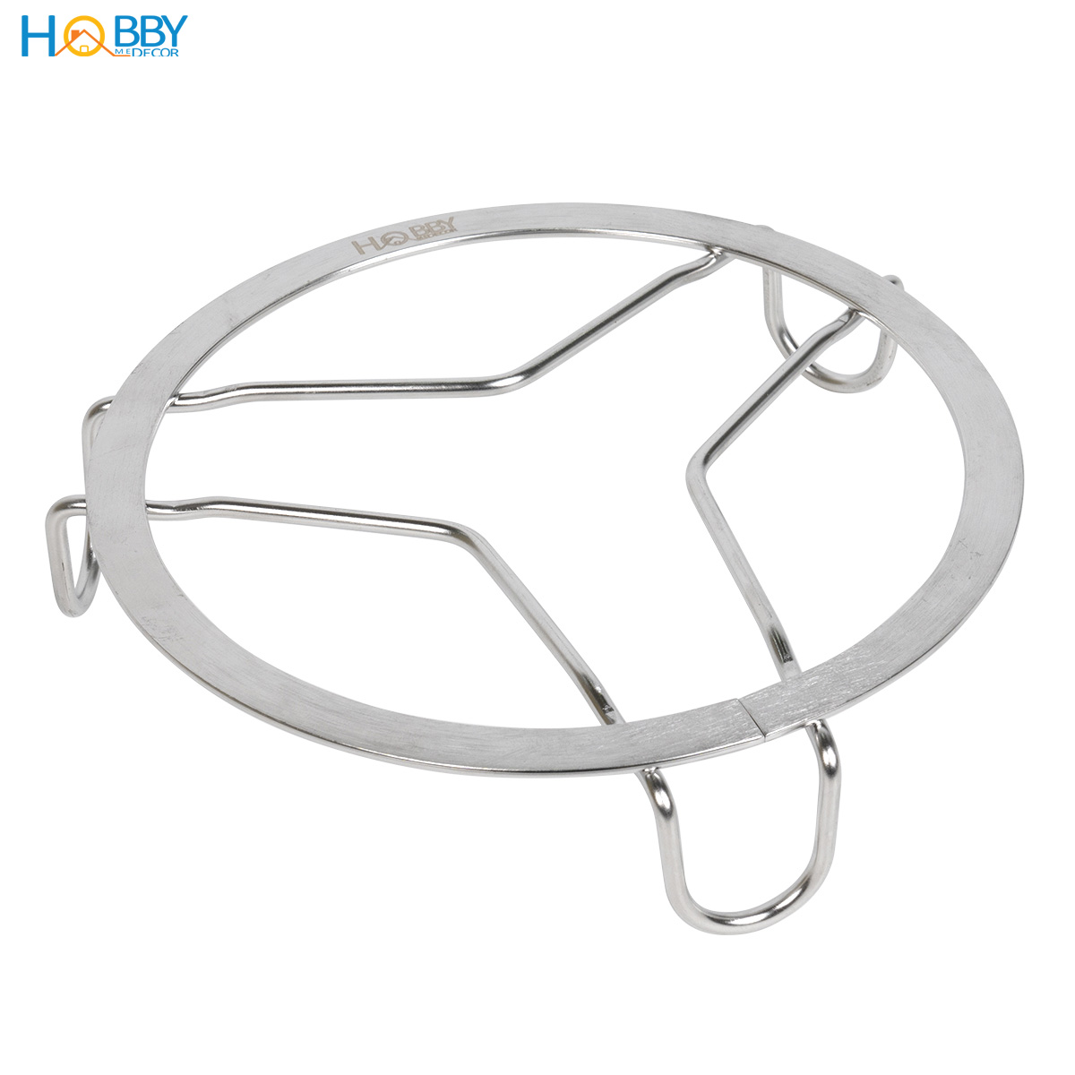 Rế lót nồi xoong đĩa khi nấu hình tròn inox 304 hobby home decor RN3
