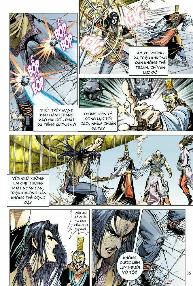 thiên tử truyền kỳ 5 - như lai thần chưởng chapter 112 34