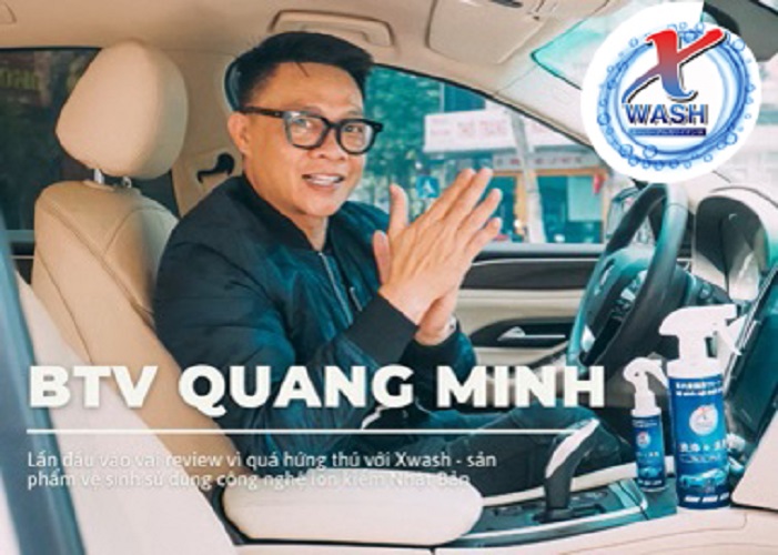 XWash - Xịt tẩy rửa, khử mùi nội thất ô tô KHÔNG HÓA CHẤT - Tặng khăn lông cừu cao cấp