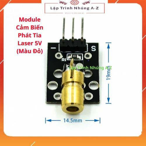 [Lập Trình Nhúng A-Z][118] Module Cảm Biến Phát Tia Laser 5V (Màu Đỏ)