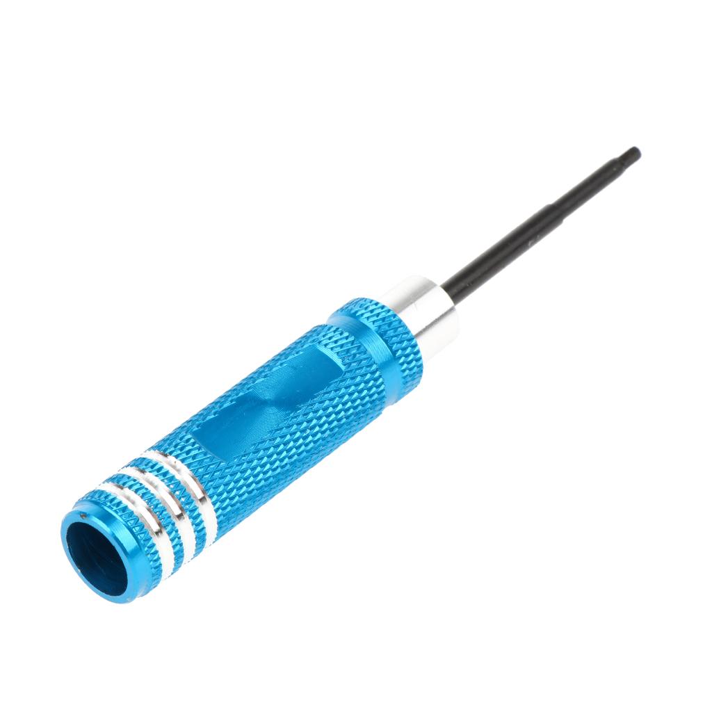 7 Món Thép Không Gỉ Bộ Tua Vít, RC Bộ Dụng Cụ Cho RC Xe Ô Tô Mô Hình Máy Bay Trực Thăng Xanh Dương