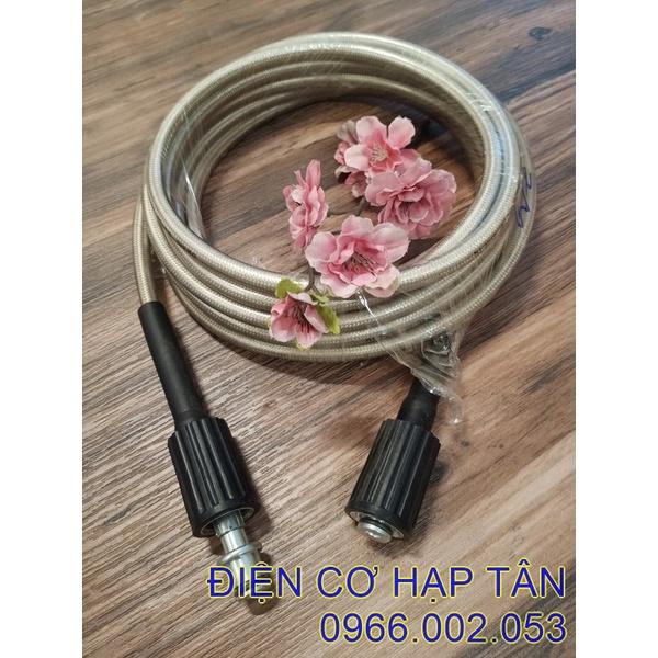 DÂY XỊT RỬA XE 8 -10 -15 -20 -30MÉT- TRẮNG - RĂNG 22mm