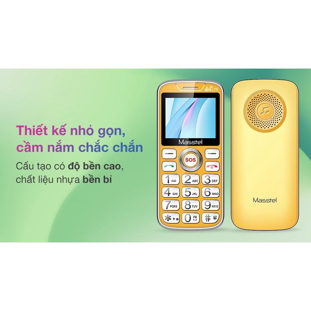 Hình ảnh Điện Thoại Người Già Masstel Fami 60 4G - Loa To, FM Không Dây, Đọc Số Bằng Giọng Nói, SOS, Đèn Pin Kép,... Hàng Chính Hãng