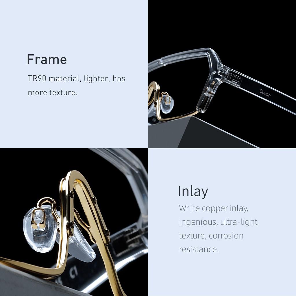 Kính mát phân cực Xiaomi Youpin Qukan T1 thời trang vintage cho nam