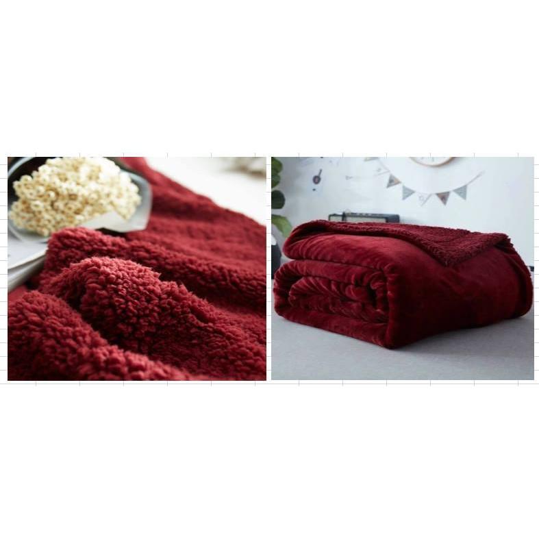 CHĂN LÔNG CỪU ULTIMATE ĐỎ
