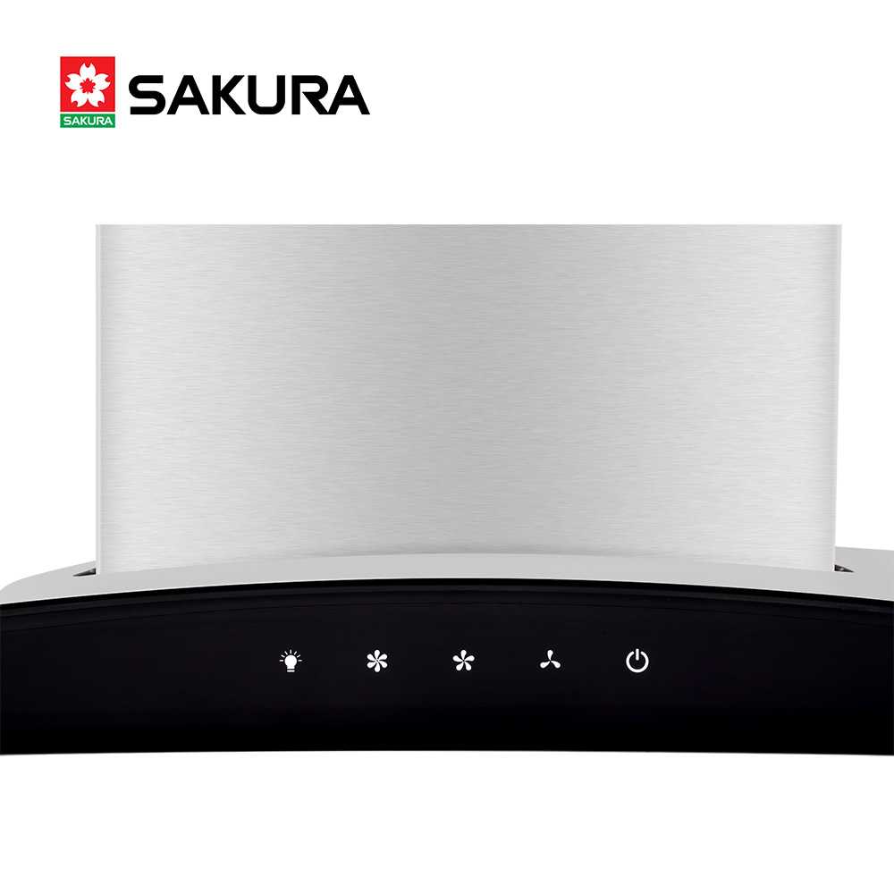 Máy Hút Mùi Kính Cong Cảm Ứng SAKURA SR-7730G Hàng Chính Hãng