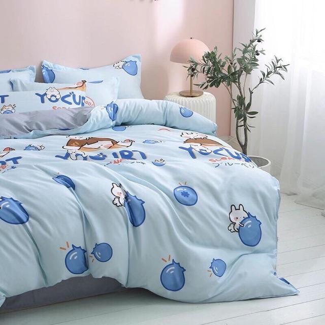 Set 5 món Cotton Korea Cao Cấp - Em bé xanh