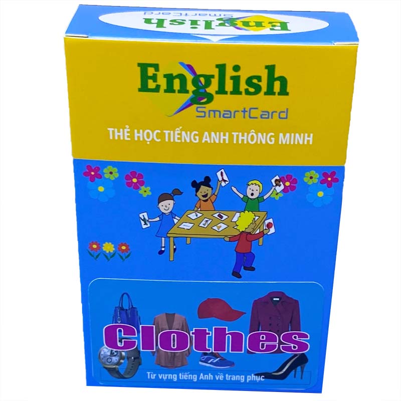 Flashcard tiếng Anh chủ đề  đồ trang phục thường gặp