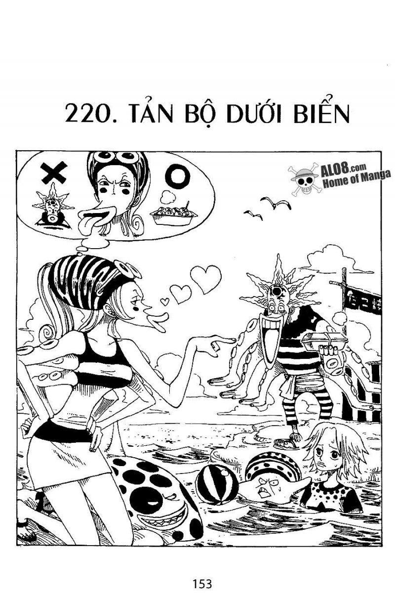 đảo hải tặc - one piece chapter 220 1