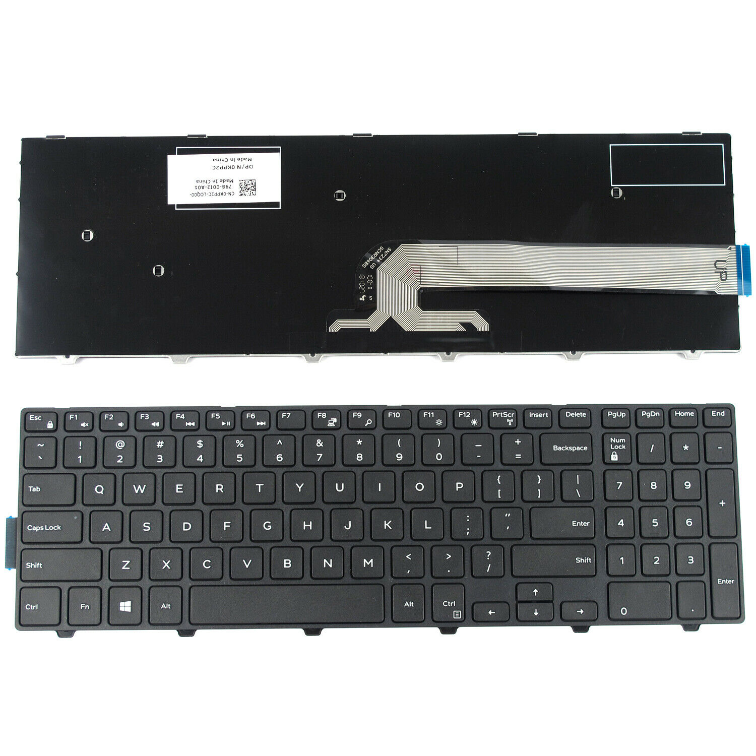 Bàn phím thay thế cho Laptop Dell Vostro 15 3000 Series 3567, 3568