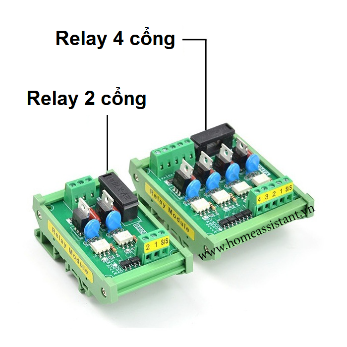 Module Relay Bán Dẫn Rơ Le Rắn SSR 8A 220V Cho PLC Arduino ESP BMZ04-AC