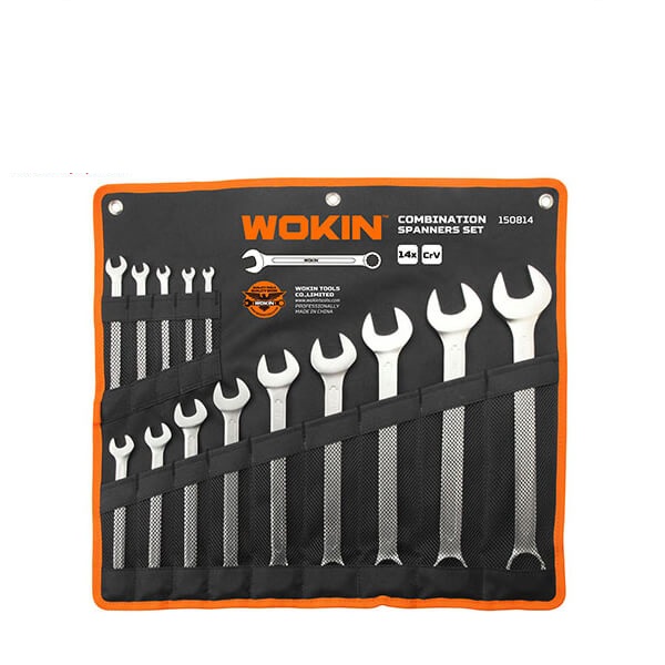 Bộ khóa 2 đầu miệng 12 chi tiết WOKIN 150912