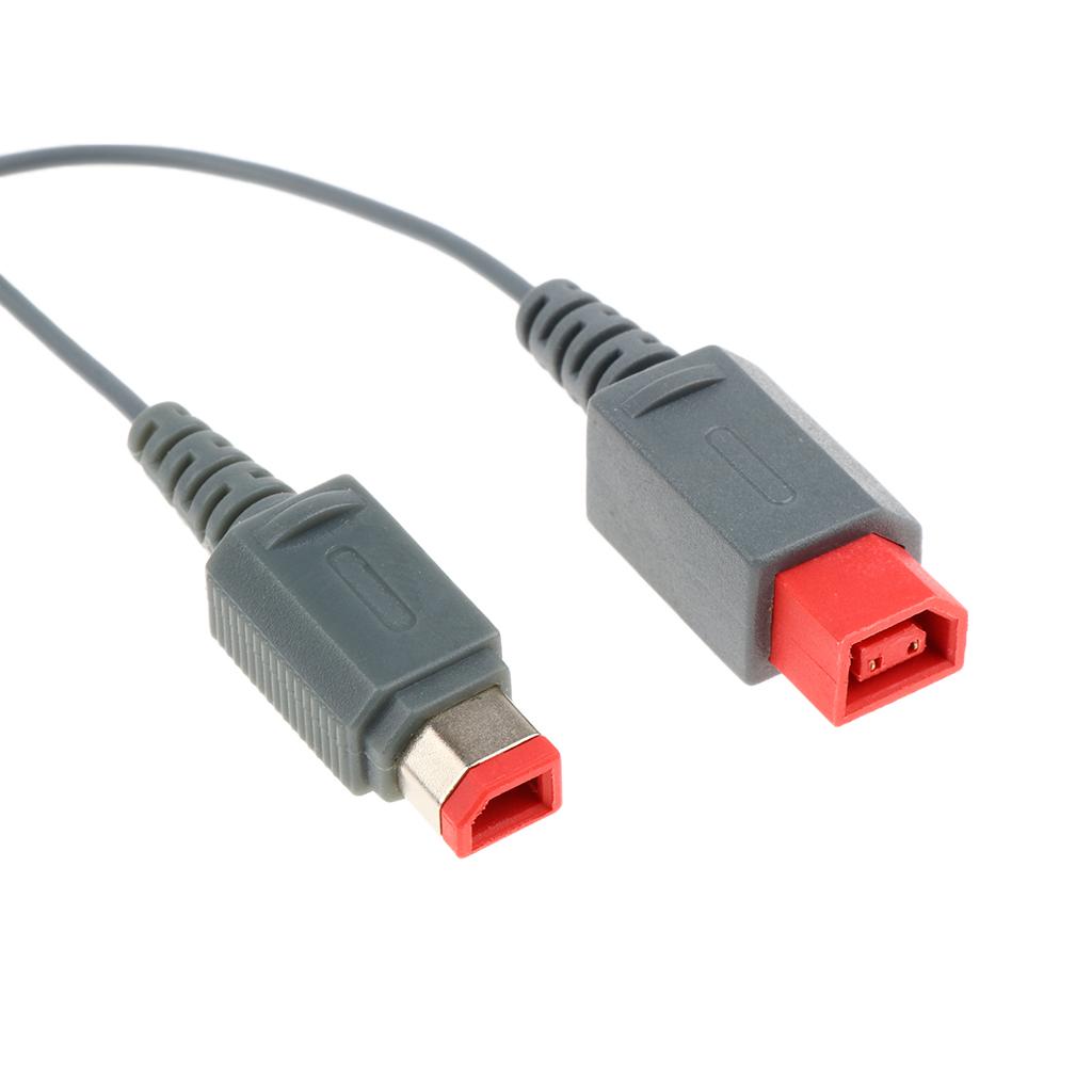 Sunnimix Nối Dài Cho Nintendo Wii Thanh Cảm Biến Mở Rộng Dây Chơi & Thiết Kế Đầu Cắm