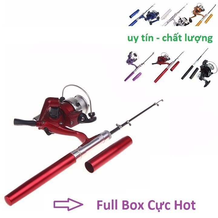 Bộ Cần Câu Bút Full Box ( rẻ vô địch )