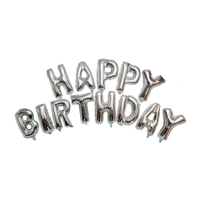 Bỏ sỉ bộ bóng bay sinh nhật chữ HAPPY BIRTHDAY
