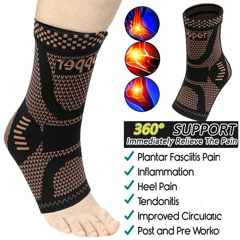 Vòng mắt cá chân niề chân mắt cá chân nẹp tay áo cho nam giới phục hồi bong gân giảm đau đau chân Achilles gân Color: 1 PC Size: XL