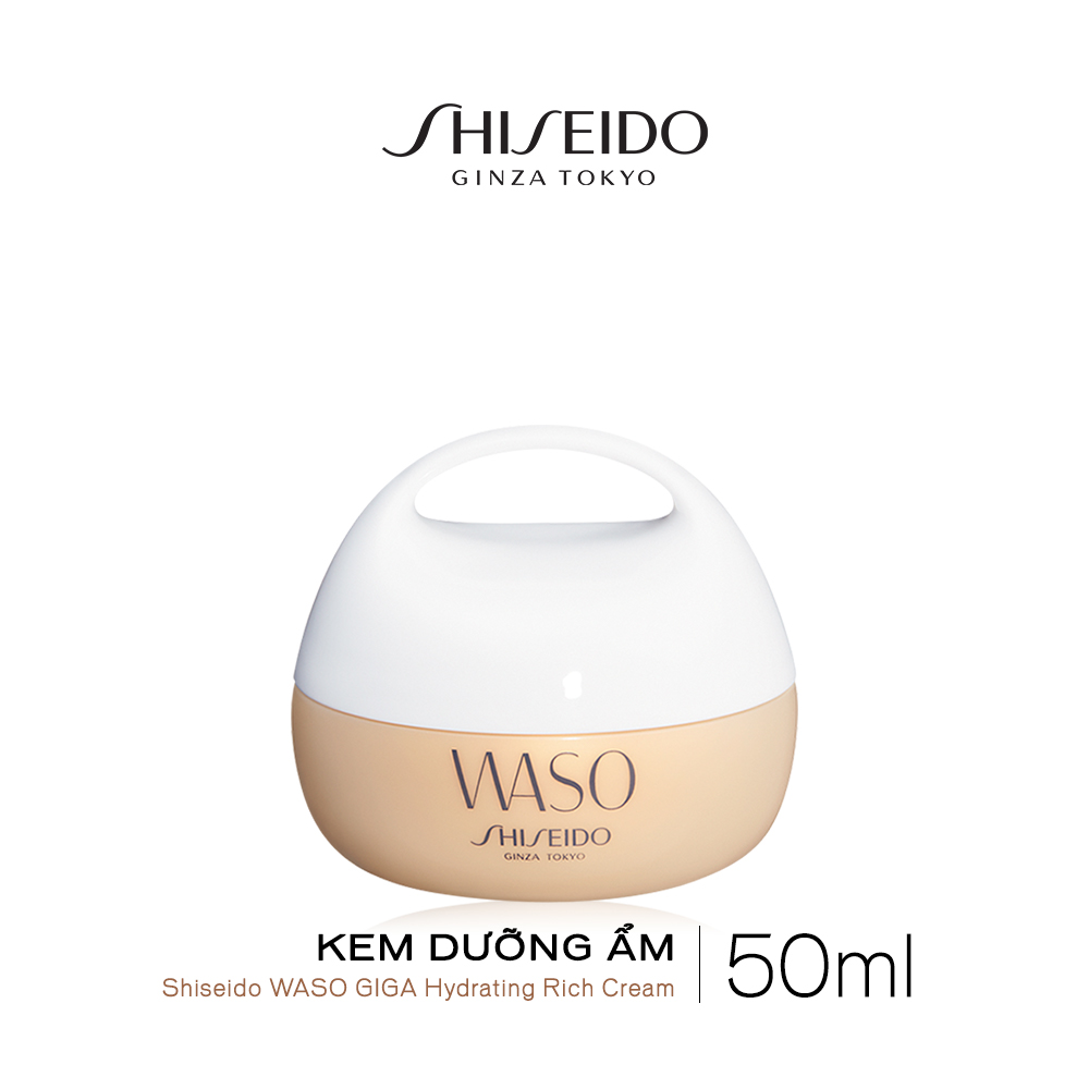 Kem dưỡng ẩm Shiseido Waso GIGA Hydrating Rich Cream 50ml