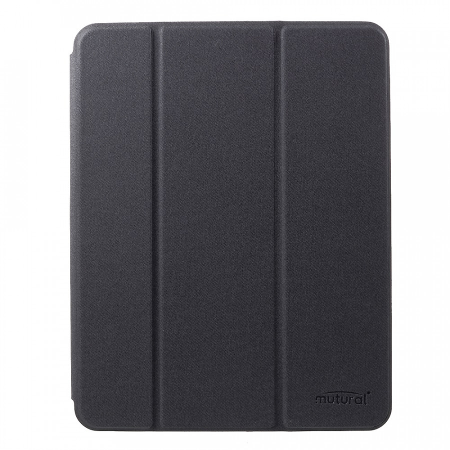 Bao Da Ipad Mini 5 2019 Hiệu Mutural Có Khe Để Bút Cảm Ứng_Đen_ Hàng nhập khẩu