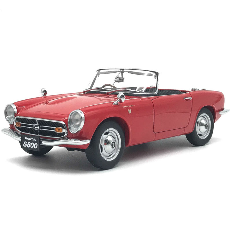 Xe Mô Hình Honda S800 1:18 Autoart - 73276 (Đỏ)