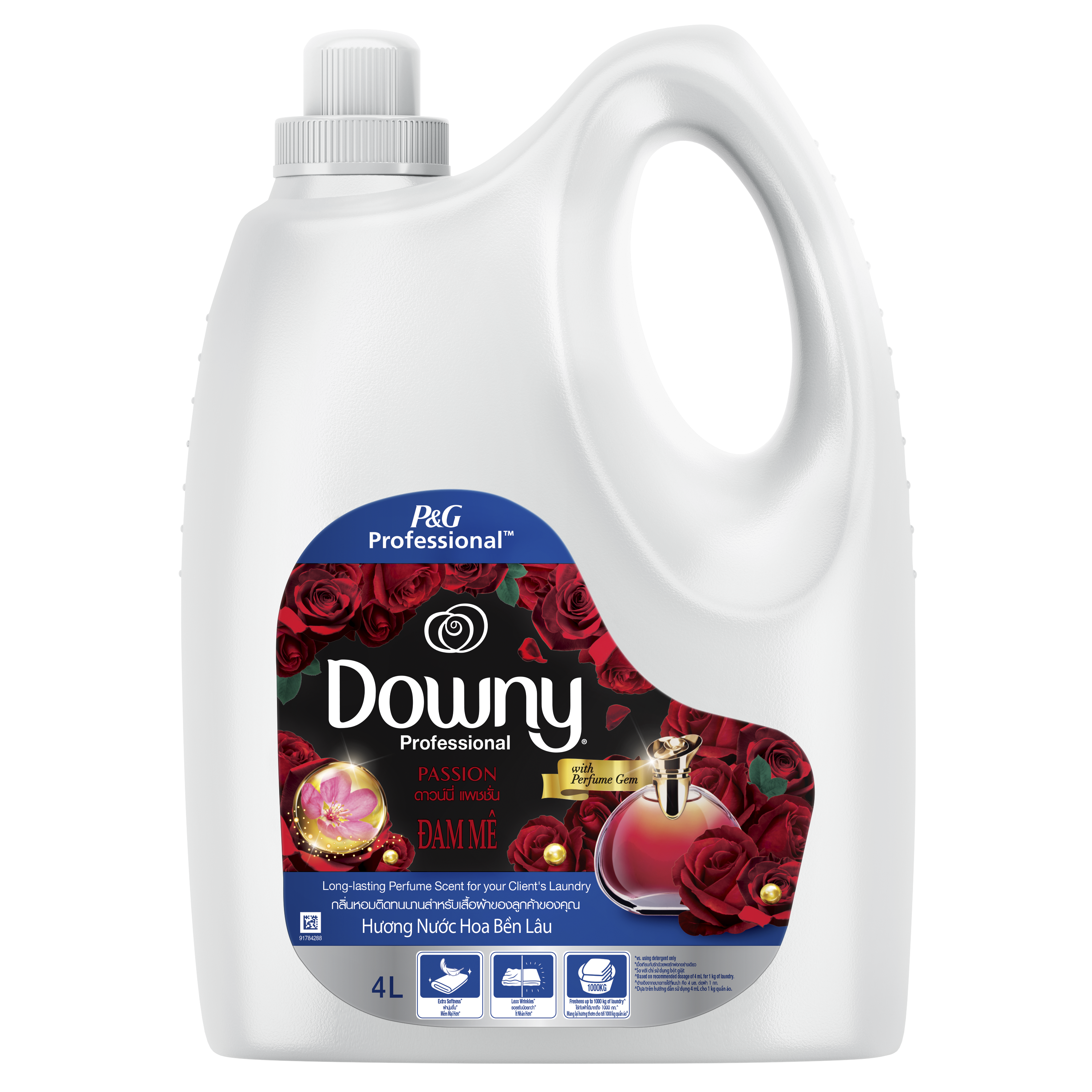 Nước Xả Vải DOWNY Chuyên Dụng Chai Lớn Tiết Kiệm 4L