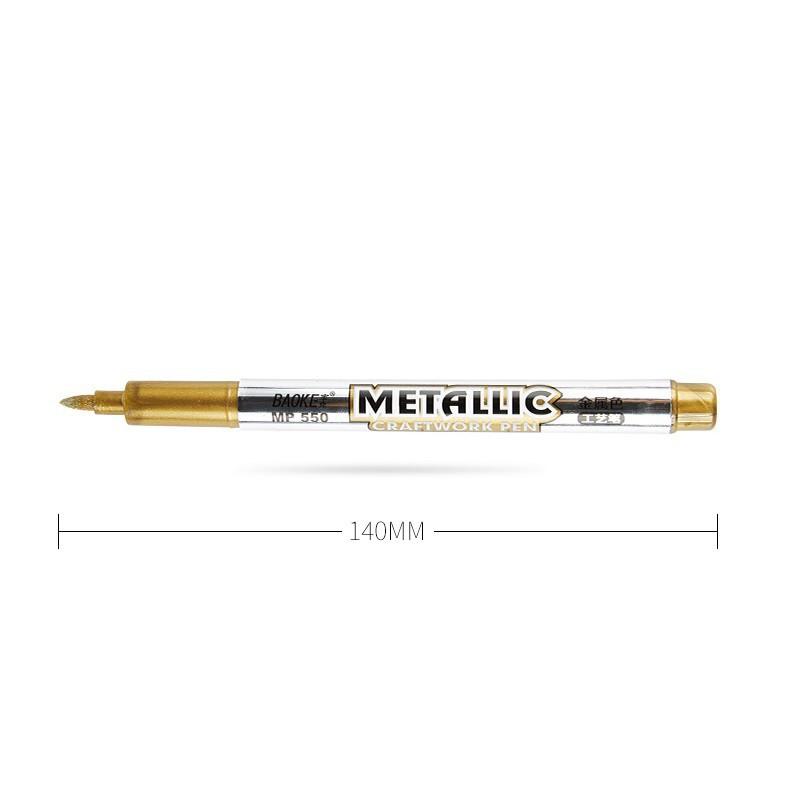 Bút Nhũ Nhiều Màu Metallic Craftwork Pen 1.5mm Baoke MP550 5.0mm - 1 Cây