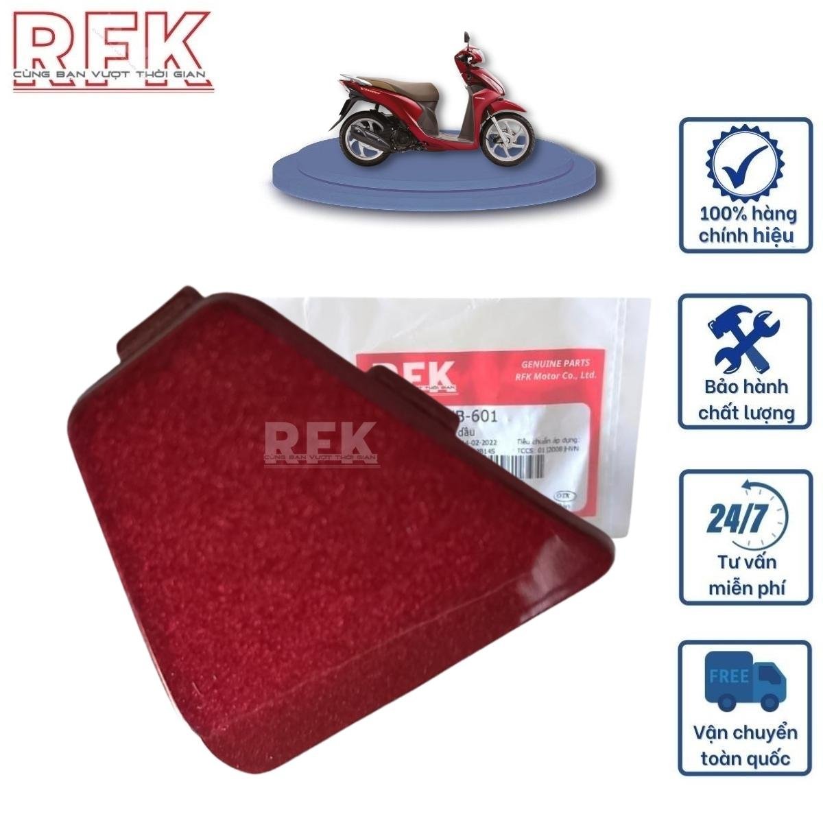 NẮP MỞ KHÓA KHẨN CẤP MÀU ĐỎ, KHÓA SMARTKEY XE VISION CÔNG TY HOÀN THẠCH