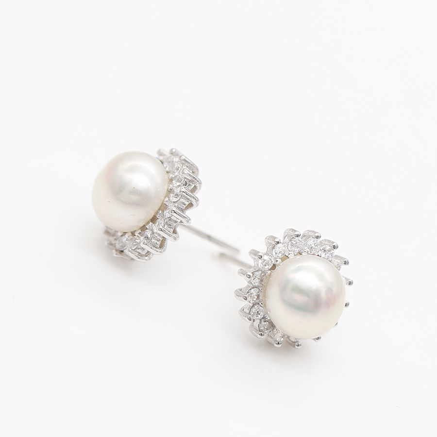 Bộ trang sức ngọc trai thiên nhiên T-3 Bảo Ngọc Jewelry