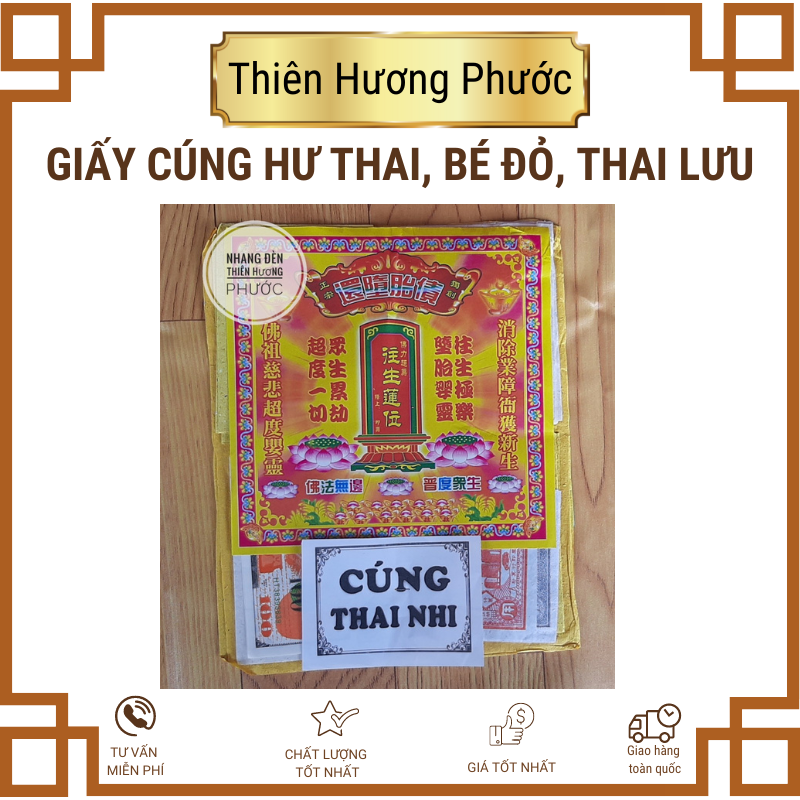 Giấy cúng cầu bình an xấp 100g