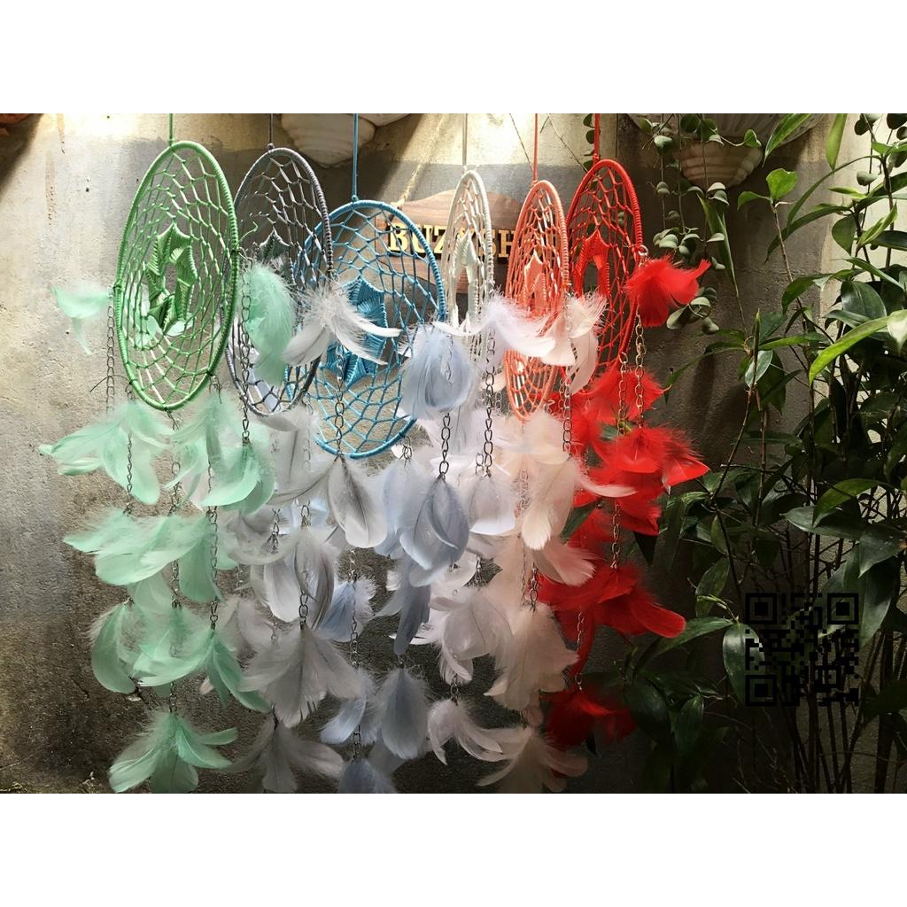 DREAMCATCHER- vòng đuổi bắt giấc mơ loại lớn - LÔNG VŨ lo