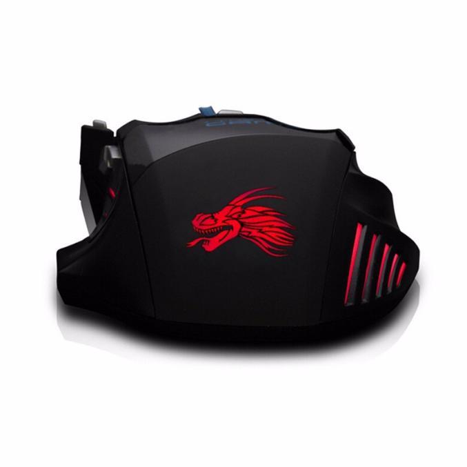 Chuột Game Thủ Máy Tính 5500DPI 7 Nút Quang USB Chuột Ergonomic Có Dây Dành Cho Máy Tính Laptop Trò Chơi còn Hàng